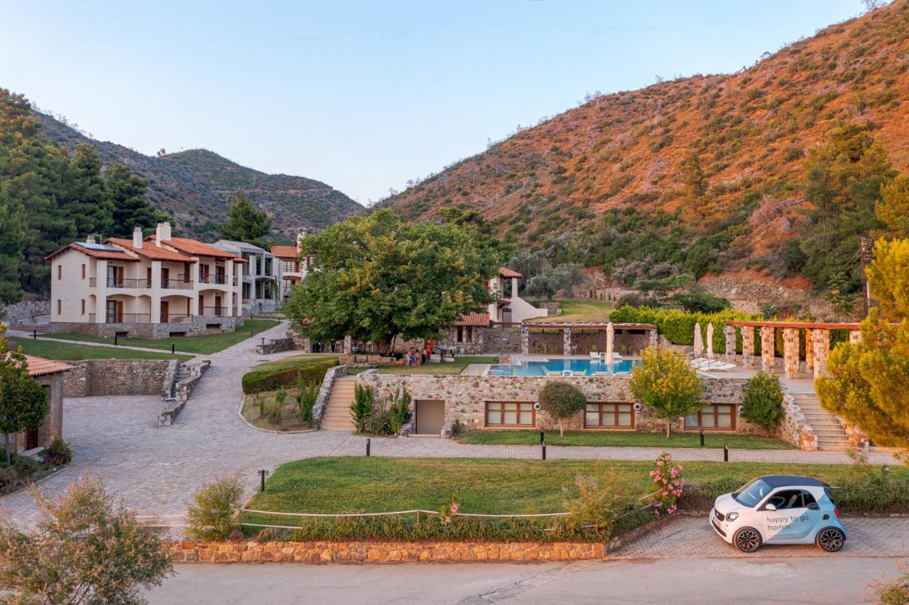 Kaminos Evia Hotel Límni Exterior foto