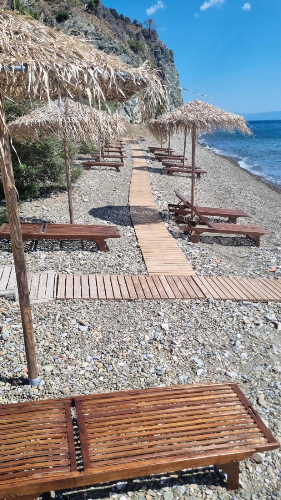 Kaminos Evia Hotel Límni Exterior foto