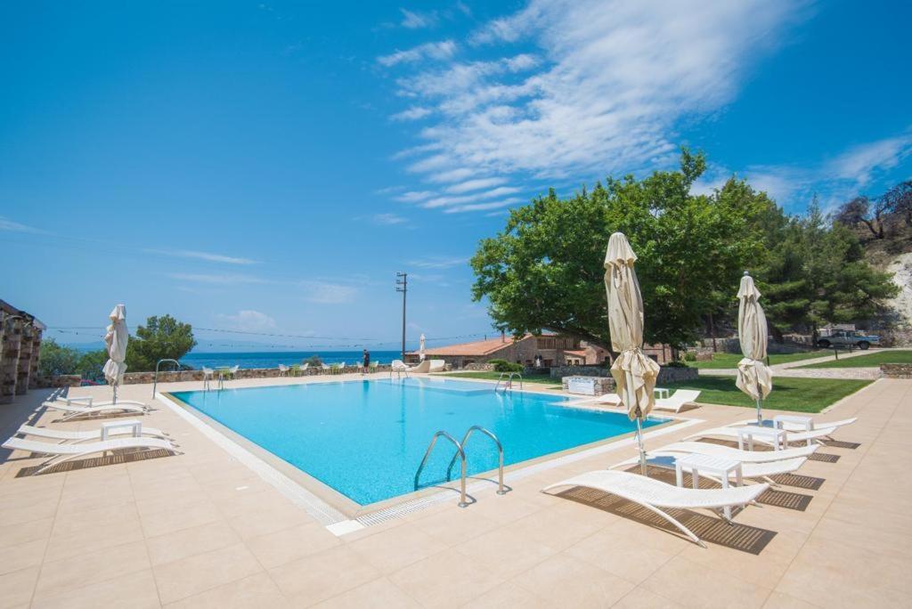 Kaminos Evia Hotel Límni Exterior foto
