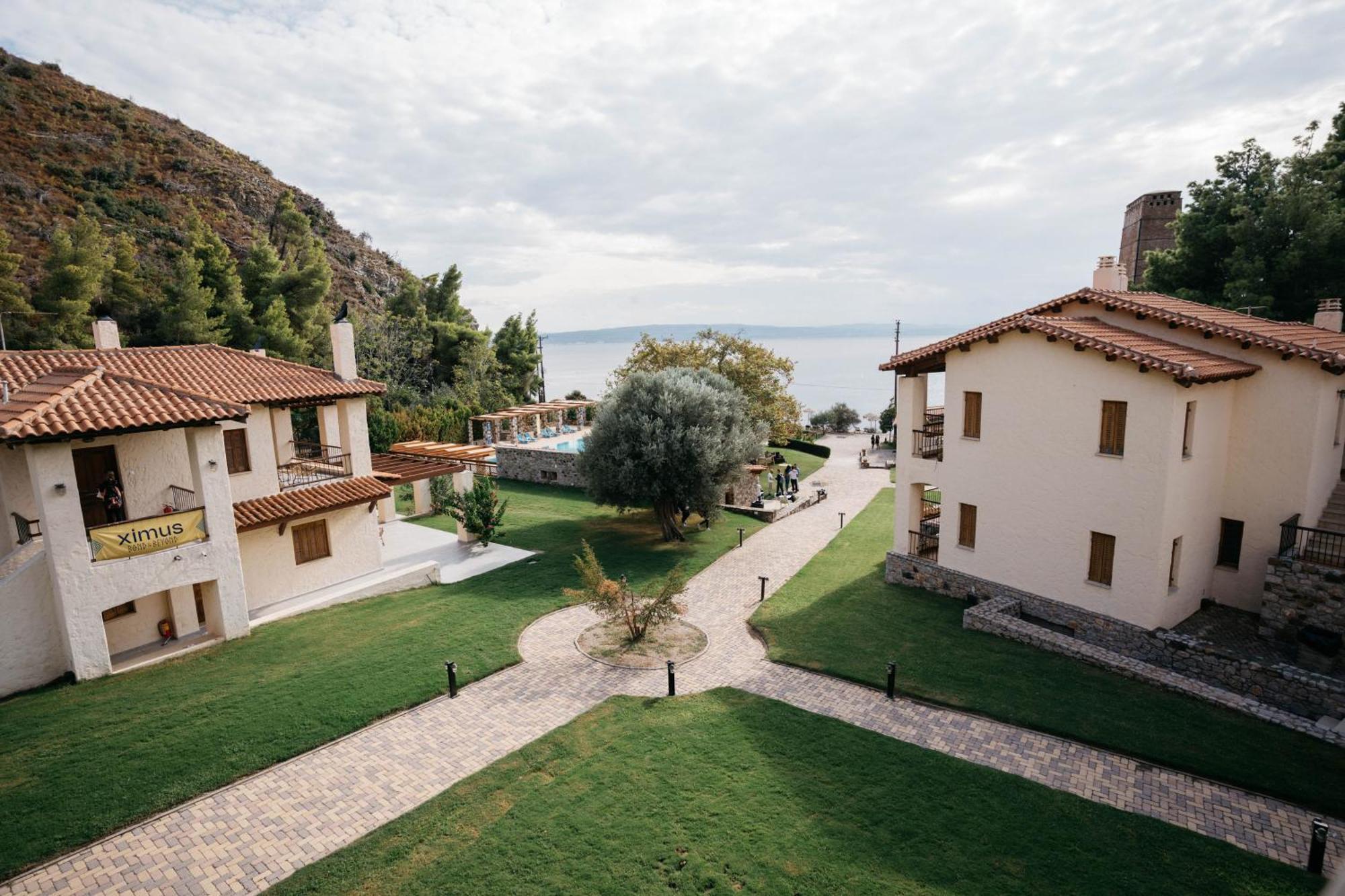 Kaminos Evia Hotel Límni Exterior foto